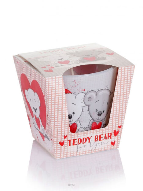 Bartek Candles Teddy Bear Szary Świeca Zapachowa 115 g