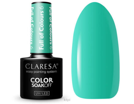 Claresa Lakier Hybrydowy 6 Full of Colours 5 ml