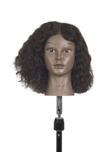 Sibel Główka treningowa fryzjerska Curly Typ skrętu 3 25–30 cm