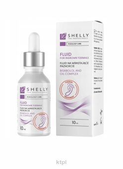 Shelly Fluid Na Wrastające Paznokcie Antybakteryjny i Przeciwzapalny 10 ml