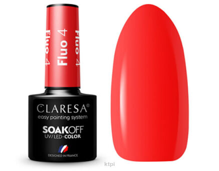 Claresa Lakier Hybrydowy 4 Fluo 5 ml