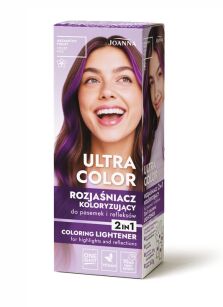 Joanna Ultra Color Rozjaśniacz 2w1 Aksamitny Fiolet 80 g