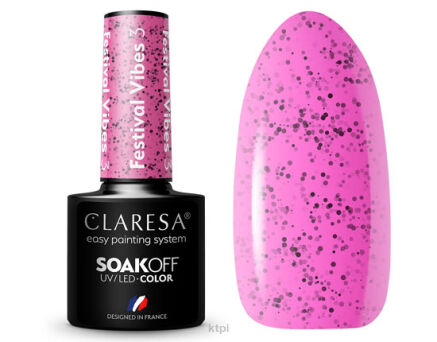 Claresa Lakier Hybrydowy 3 Festival Vibes 5 ml