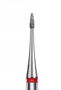 STALEKS frez diamentowy FA12R010/3 red płomyk