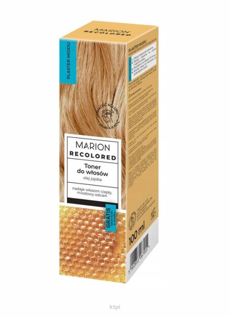 Marion Recolored  Toner do włosów  Plaster Miodu 100 ml