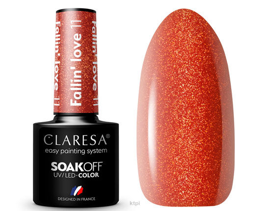 Claresa Lakier Hybrydowy 11 Fallin' Love 5 ml