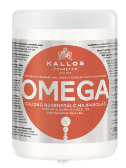 Kallos KJMN Maska Omega Do Włosów Łamliwych 1000