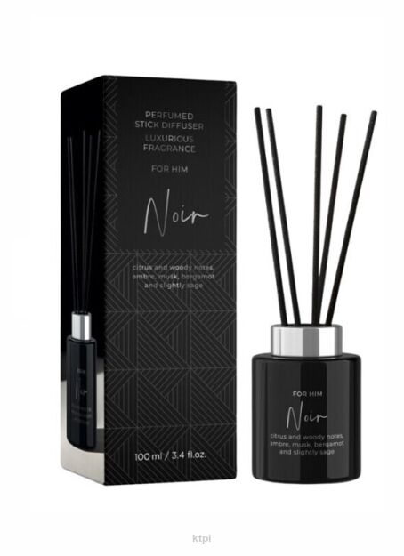 Bartek Candles Dyfuzor For Him Noir z Patyczkami 100 ml