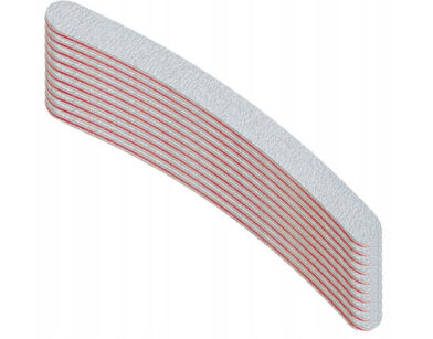 Pilnik do paznokci Zebra Banan 180/240 10 sztuk