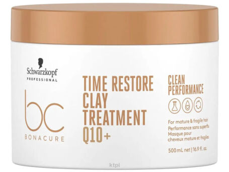 Schwarzkopf BC Time Restore Maska glinkowa 500ml