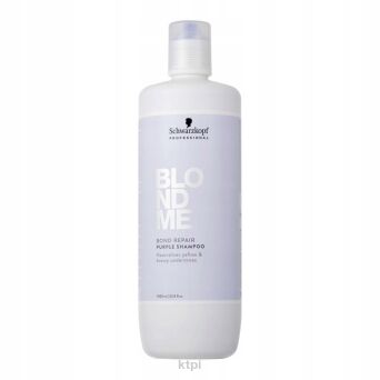 Schwarzkopf BlondMe Bond Repair Szampon Fioletowy do Włosów Blond 1000 ml