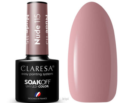 Claresa Lakier Hybrydowy 115 Nude 5 ml