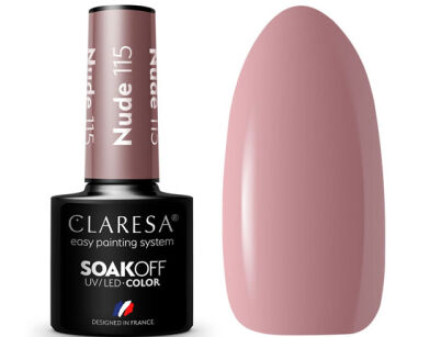 Claresa Lakier Hybrydowy 115 Nude 5 ml