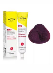 Yellow Professional Alfaparf  Color Permanent farba do włosów KOLOR 5.26 100 ml