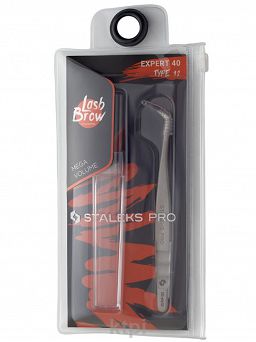 STALEKS PRO EXPERT pęseta do rzęs TE-40/12