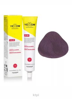 Yellow Professional Alfaparf  Color Permanent farba do włosów KOLOR 5.22S 100 ml
