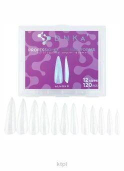 DNKA Professional Nail Forms Short Almond 120 sztuk