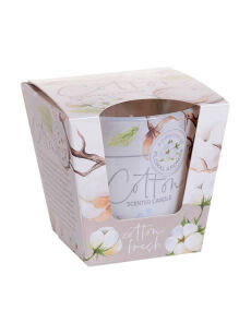Bartek Candles Świeczka Cotton Fresh 115g