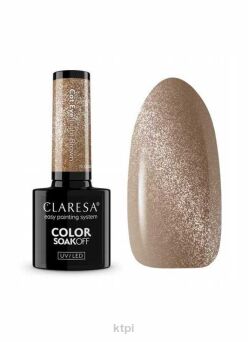 Claresa Lakier Hybrydowy Cat Eye Light Brown 5g