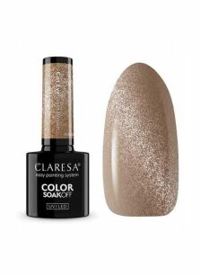 Claresa Lakier Hybrydowy Cat Eye Light Brown 5g