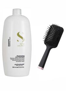 Alfaparf Sdl Diamond Szampon Rozświetlający 1000ml + Szczotka Alfaparf