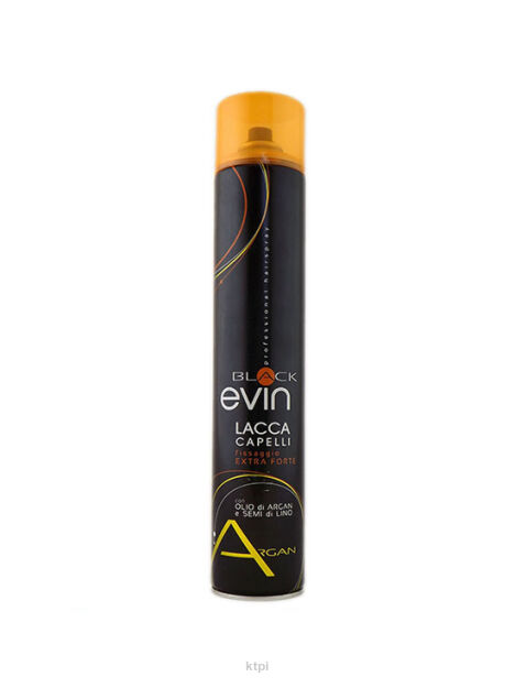 Evin Rhose Gold Black Lakier do włosów arganowy750