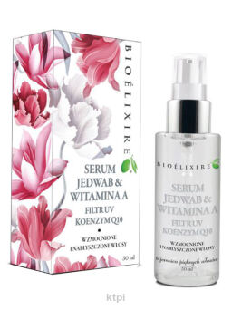 Bioelixire Serum do włosów Jedwab i witamina A 50 ml