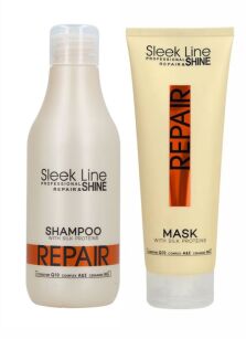 Stapiz Sleek Line Repair szampon 300 + maska 250