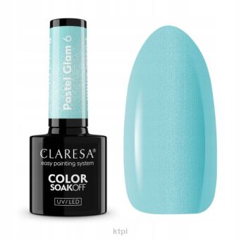 Claresa Lakier Hybrydowy UV/LED Pastel Glam 6 5 g