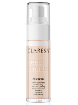 Claresa Keep It Nude Podkład-Krem Nawilż. 101 33g