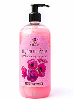 Korana Mydło w płynie lanolina i gliceryna 500 ml
