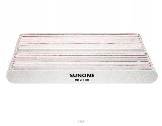Sunone Pilnik biały prosty 80/100 100 sztuk