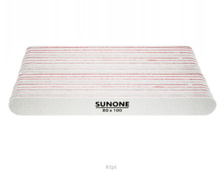 Sunone Pilnik biały prosty 80/100 100 sztuk