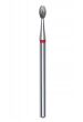 STALEKS frez diamentowy FA130R025/5 red płomyk - 2