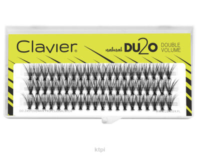 Clavier Du2o Double Volume kępki rzęs 10 mm