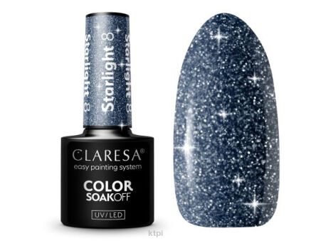 Claresa Lakier Hybrydowy UV/LED Starlight 8 5 g