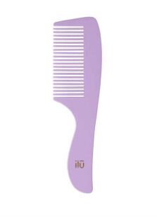 ILU Bambusowy Grzebień do Włosów Wild Lavender