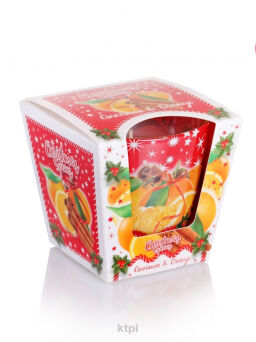 Bartek Candles Świeczka Cinamon Orange 115 g