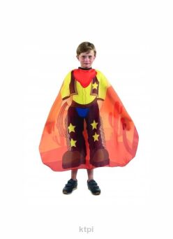 Peleryna fryzjerska dziecięca Sibel - Cowboy