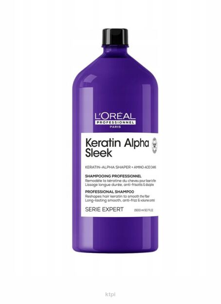 L`Oreal Professionnel Keratin Alpha Sleek Szampon 1500 ml