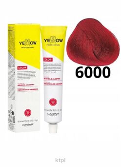 Yellow Professional Alfaparf  Color Permanent farba do włosów KOLOR 6000 100 ml
