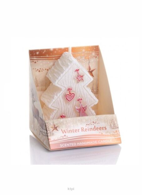 Bartek Candles Winter Reindeers Świeca Figurka 75 mm