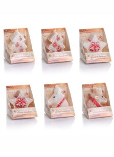 Bartek Candles Winter Reindeers Świeca Figurka 75 mm