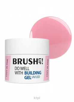 Brushup! Żel budujący Do Well with Building Gel Cosy In Pink 12g