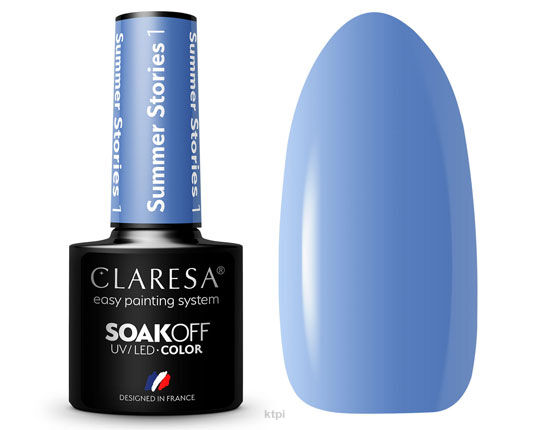 Claresa Lakier Hybrydowy 1 Summer Stories 5 ml