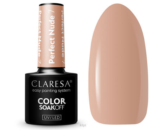 Claresa Lakier Hybrydowy 7 Perfect Nude 5 ml