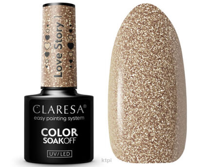 Claresa Lakier Hybrydowy 1 Love Story 5 ml