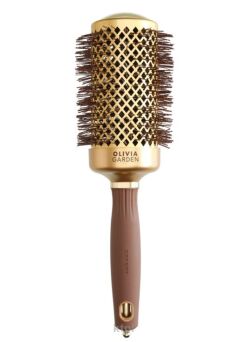 Olivia Garden Expert blowout shine szczotka do modelowania gold&brown 55 mm