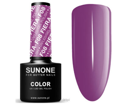Sunone Lakier hybrydowy UV/LED F08 Fiera 5 ml