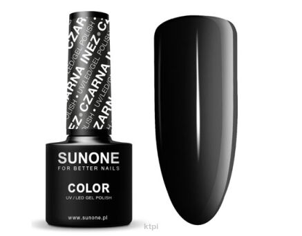 Sunone Lakier hybrydowy UV/LED Czarna Inez 5 ml